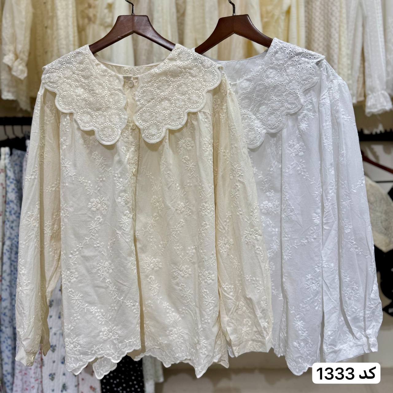 شومیز زنانه خامه دوزی