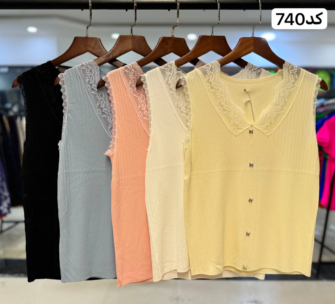 تاپ بافت زنانه کد 740