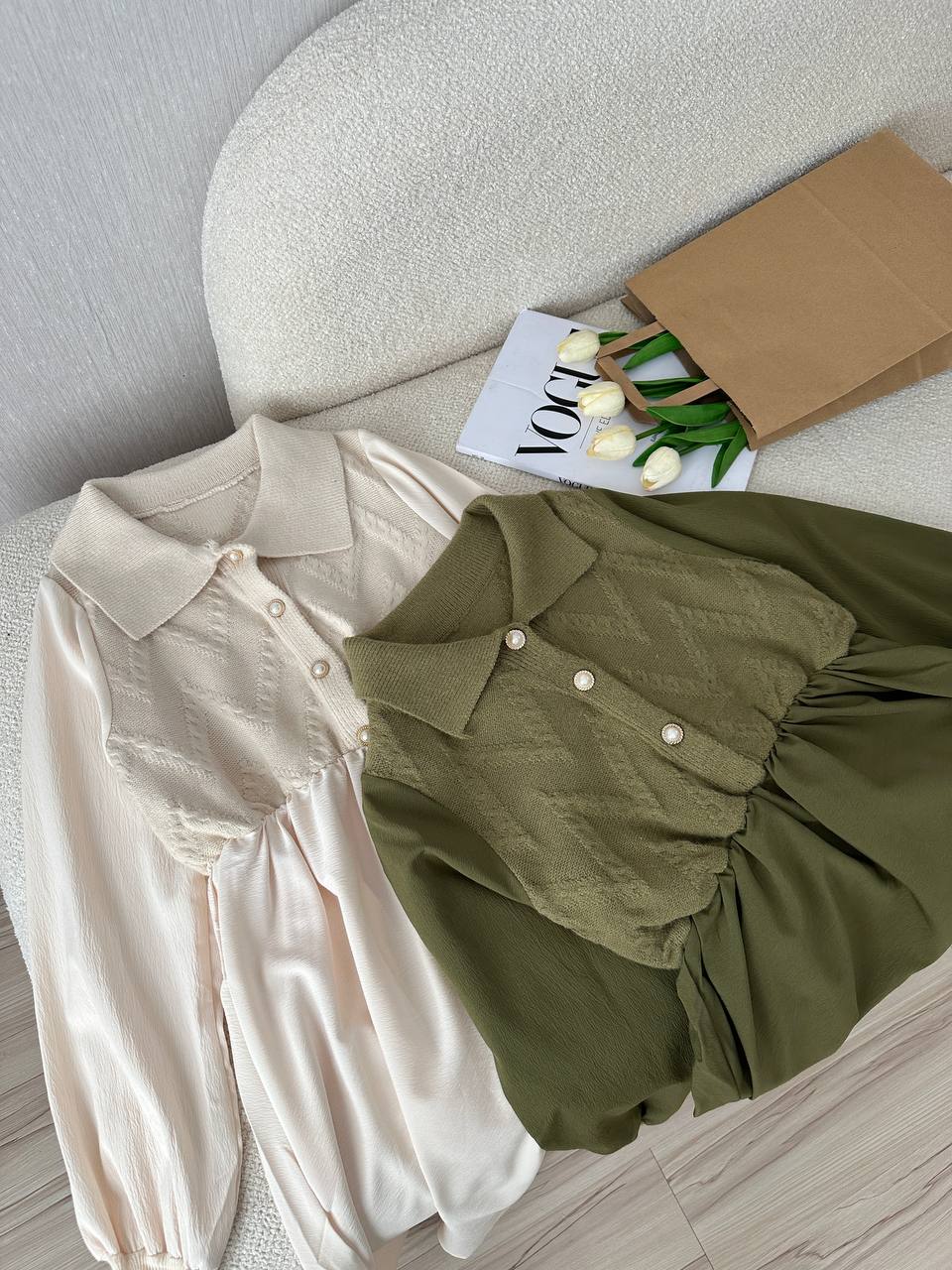 پیراهن بافت مجلسی زنانه کد 720