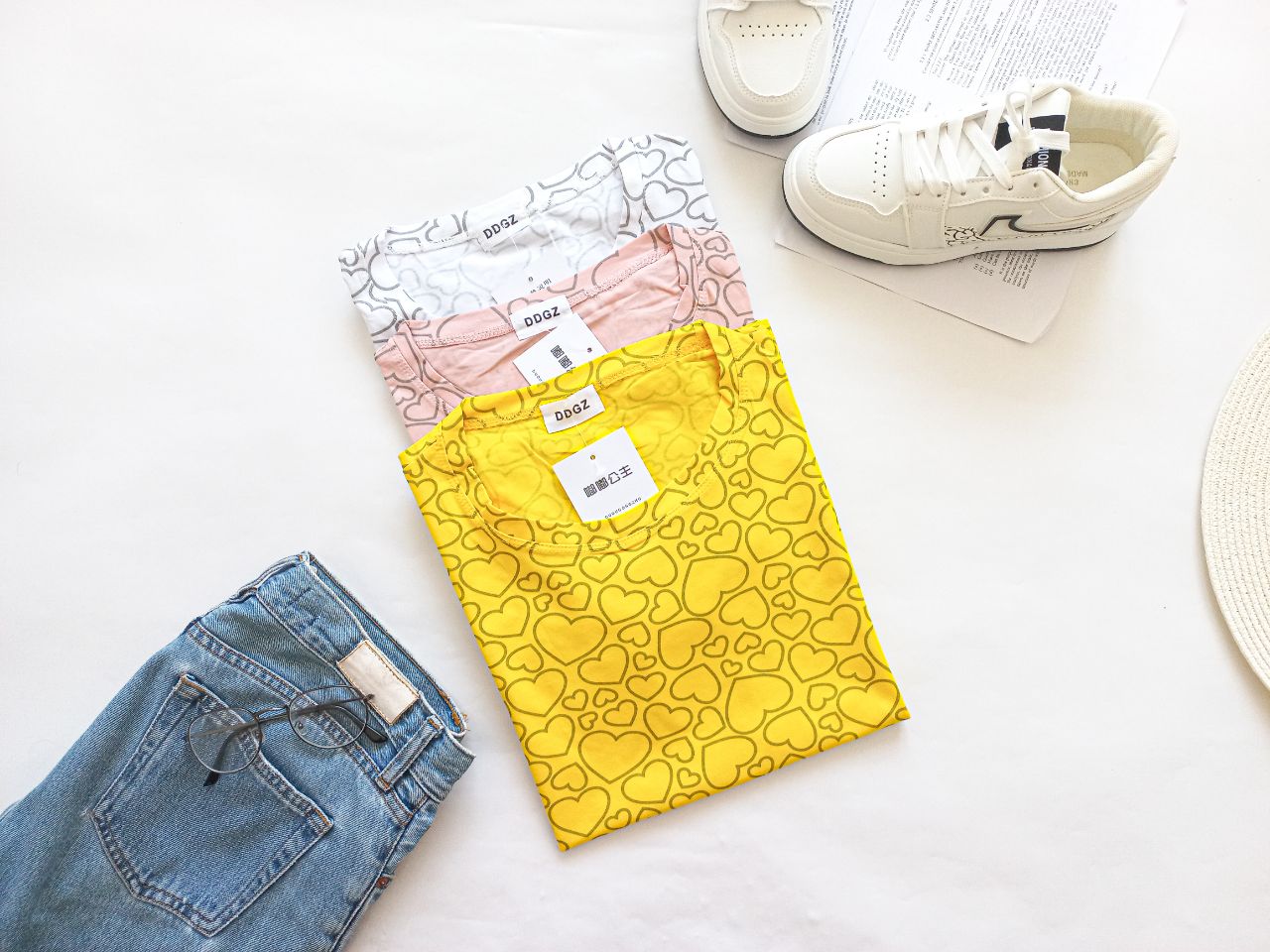 تیشرت زنانه DDGZ کد 26