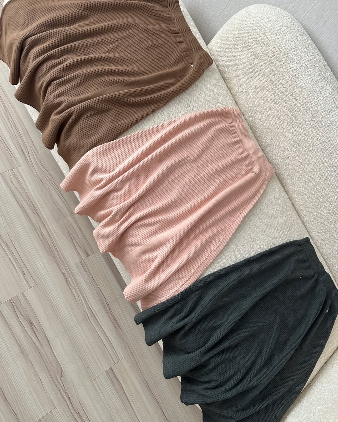 دامن بافت مجلسی کریستالی نگینی زنانه کد 735