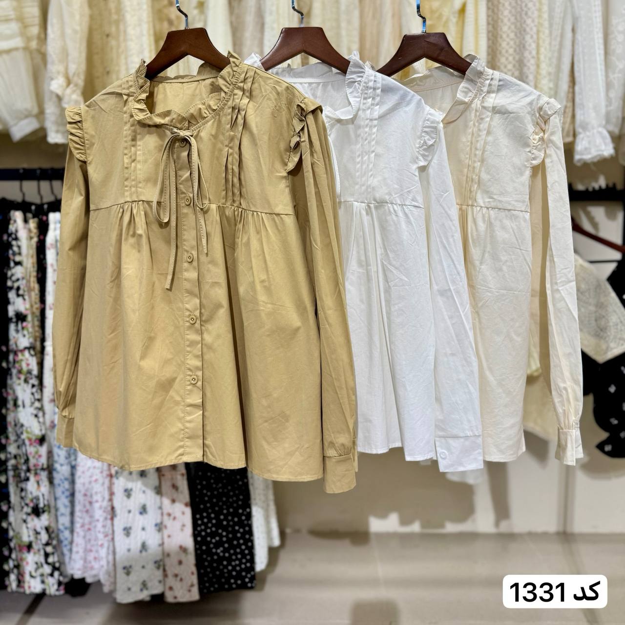 شومیز مجلسی گلدوزی زنانه سفارشی کد 1331