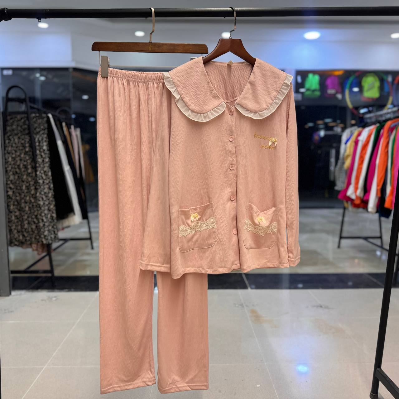 بلوز و شلوار راحتی مارک زنانه کد 285