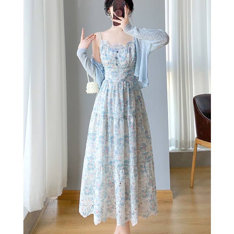 پیراهن بلند خامه دوزی زنانه کد 1362